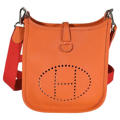 hermes evelyne long cross body strap